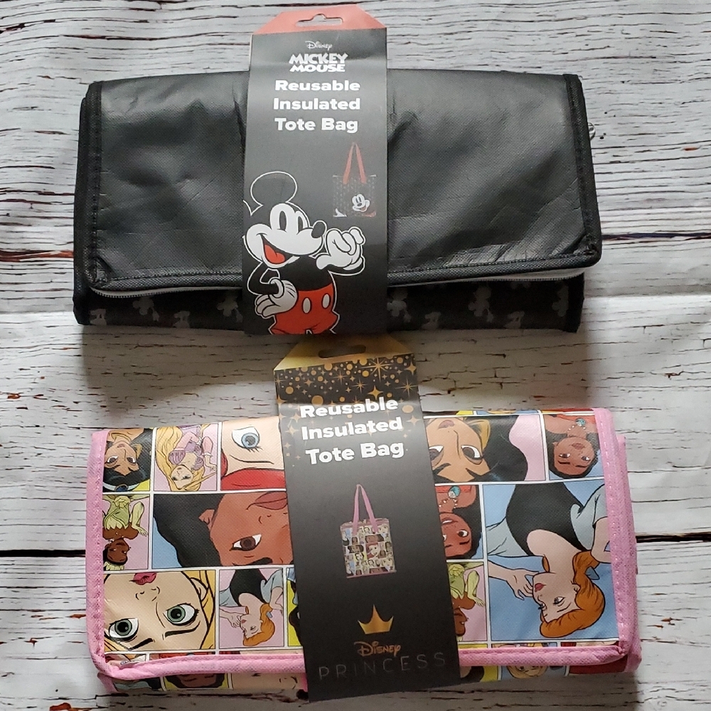 🆕️ Cute Disney Insulated Tote Bag (MICKEY OR PRINCESS)